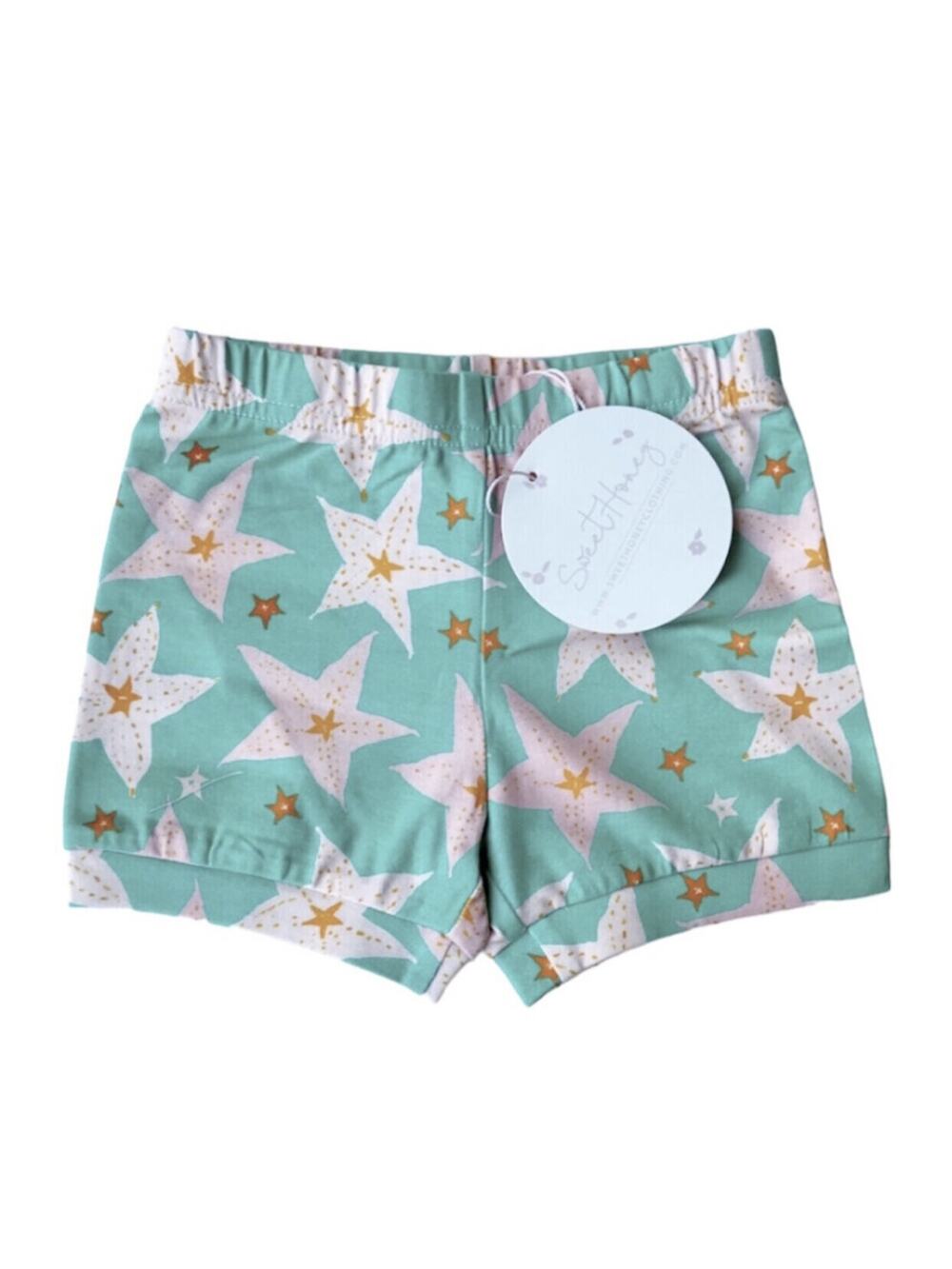 NWT SweetHoney Starfish Shorties Size 18m